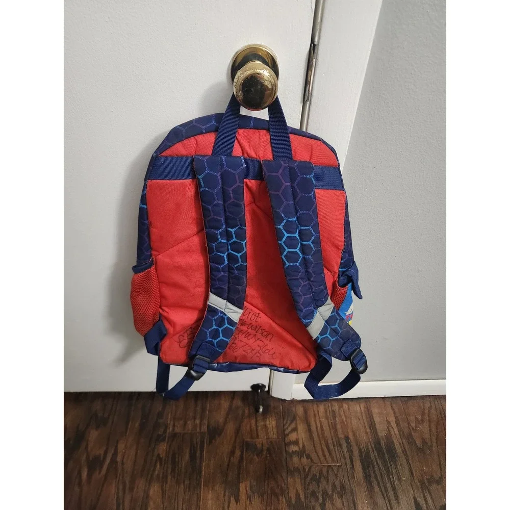 Paw Patrol The Movie Adventure City Kids Backpack Blue Red Chase Marshall Skye